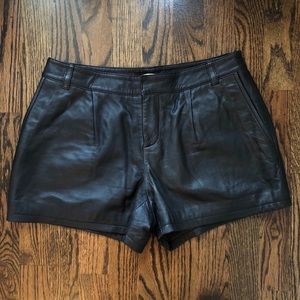 Leather Shorts